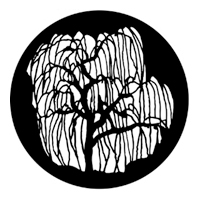 ROSCO:250-77114 -- 77114 Tree 1 Steel Metal Gobo, Size: Specify