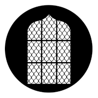 ROSCO:250-77337 -- 77337 Eastern Steel Metal Gobo, Size: Specify
