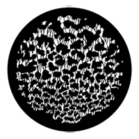 ROSCO:250-77446 -- 77446 Foliage (Distorted) Steel Metal Gobo, Size: Specify