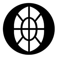 ROSCO:250-77513 -- 77513 Eliptical Steel Metal Gobo, Size: Specify