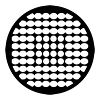 ROSCO:250-77522 -- 77522 Geometrics 8 Steel Metal Gobo, Size: Specify