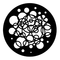 ROSCO:250-77583 -- 77583 Circles Steel Metal Gobo, Size: Specify