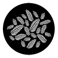 ROSCO:250-77593 -- 77593 Ferns Steel Metal Gobo, Size: Specify