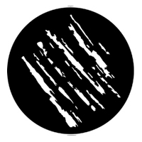 ROSCO:250-77594 -- 77594 Bark Steel Metal Gobo, Size: Specify