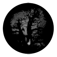 ROSCO:250-77611 -- 77611 Meshed Oak Steel Metal Gobo, Size: Specify