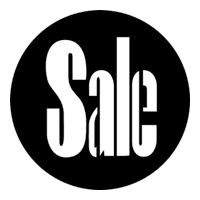 ROSCO:250-77689 -- 77689 Sale Steel Metal Gobo, Size: Specify