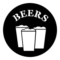 ROSCO:250-77694 -- 77694 Beers Steel Metal Gobo, Size: Specify