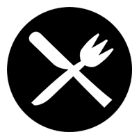 ROSCO:250-77695 -- 77695 Restaurant Steel Metal Gobo, Size: Specify