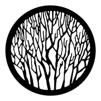 ROSCO:250-77735 -- 77735 Bare Branches 1 Steel Metal Gobo By Robin Wagner, Size: Specify