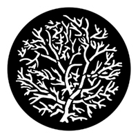 ROSCO:250-77778 -- 77778 Bare Branches (Reversed) Steel Metal Gobo By David Hersey, Size: Specify