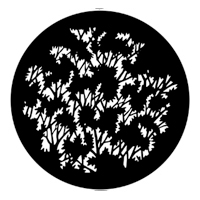 ROSCO:250-77779 -- 77779 Foliage (Medium) Steel Metal Gobo By David Hersey, Size: Specify