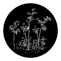 ROSCO:250-77781 -- 77781 Bamboo Steel Metal Gobo By Tom Skelton, Size: Specify