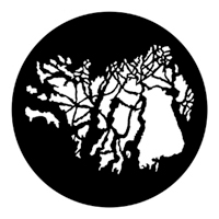 ROSCO:250-77793 -- 77793 Forest Stage Right Steel Metal Gobo By Tom Sturge & David Summer, Size: Specify