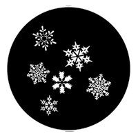 ROSCO:250-77837 -- 77837 Snowfall Steel Metal Gobo, Size: Specify