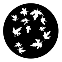 ROSCO:250-77857 -- 77857 Autumnal Steel Metal Gobo, Size: Specify
