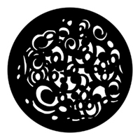 ROSCO:250-77908 -- 77908 Doodles Steel Metal Gobo, Size: Specify
