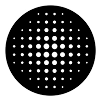 ROSCO:250-77926 -- 77926 Solitaire Steel Metal Gobo, Size: Specify