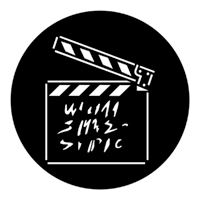 ROSCO:250-77938 -- 77938 Clapperboard Steel Metal Gobo, Size: Specify