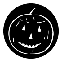 ROSCO:250-77948 -- 77948 Pumpkin Steel Metal Gobo, Size: Specify