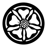 ROSCO:250-78083 -- 78083 Tudor Rose Steel Metal Gobo, Size: Specify