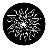 ROSCO:250-78161 -- 78161 Astrology Steel Metal Gobo, Size: Specify