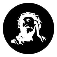 ROSCO:250-78513 -- 78513 Christ Agony Steel Metal Gobo, Size: Specify