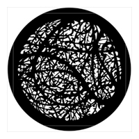 ROSCO:250-78523 -- 78523 Thornery C Steel Metal Gobo By Tony Walton, Size: Specify