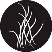 ROSCO:250-78777 -- 78777 Tall Grass Steel Metal Gobo, Size: Specify