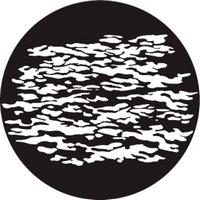 ROSCO:250-78784 -- 78784 Frothy Waters Steel Metal Gobo By Don Darnutzer, Size: Specify