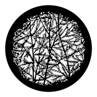 ROSCO:250-79110 -- 79110 Leafy Branches 4 Steel Metal Gobo, Size: Specify