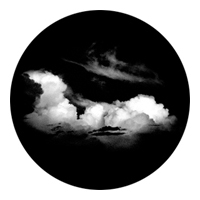 ROSCO:260-81184 -- 81184 Storm Clouds Bw Glass Gobo By Lisa Cuscuna, Size: Specify