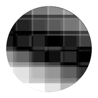 ROSCO:260-82725 -- 82725 Test Card Bw Glass Gobo, Size: Specify