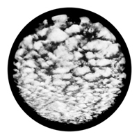 ROSCO:260-82730 -- 82730 Fluffy Clouds Bw Glass Gobo, Size: Specify