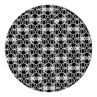 ROSCO:260-82774 -- 82774 Lacy Star Bw Glass Gobo, Size: Specify