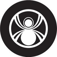 ROSCO:260-82785 -- 82785 Spider Crop Circle Bw Glass Gobo, Size: Specify