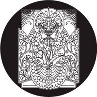 ROSCO:260-82826 -- 82826 Day Of The Dead Sun Bw Glass Gobo, Size: Specify