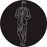 ROSCO:260-82838 -- 82838 Groom In Suit Bw Glass Gobo, Size: Specify