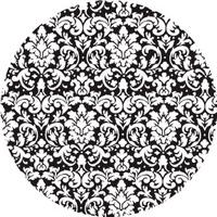 ROSCO:260-82871 -- 82871 Damask Bw Glass Gobo, Size: Specify