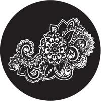 ROSCO:260-82883 -- 82883 Paisley 12A Bw Glass Gobo, Size: Specify