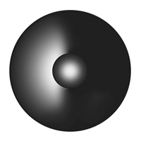 ROSCO:260-82892 -- 82892 Smooth Shutter Part 2 BW Glass Gobo, Size: Specify