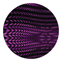 ROSCO:260-84422 -- 84422 Magenta Thread 2 Color  Glass Gobo, Size: Specify