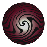ROSCO:260-86660 -- 86660 Blood Marble Multi Color Glass Gobo By Mike Swinford, Size: Specify