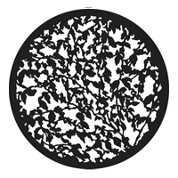 GAM:250-G294 -- G294 Summer Leaves Steel Metal Gobo, Size: Specify