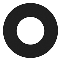 GAM:250-G381 -- G381 Pin Spot A Steel Metal Gobo, Size: Specify