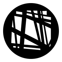 GAM:250-G635 -- G635 Construction A Steel Metal Gobo, Size: Specify