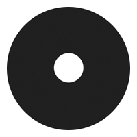GAM:250-G651 -- G651 Pinspot C Steel Metal Gobo, Size: Specify