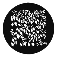GAM:250-G689 -- G689 Leaf Breakup Square Steel Metal Gobo, Size: Specify