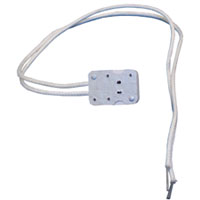 Socket GX5.3 Rectangular for high voltage oval pin lamps, 12