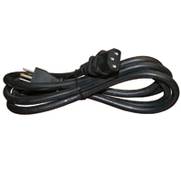 Power Cord - 14AWG SJT x 6' Molded Edison to IEC