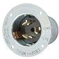 Twistlock CS8175 Metal Flanged Inlet 50A 480V 3PH 3P4W - Male